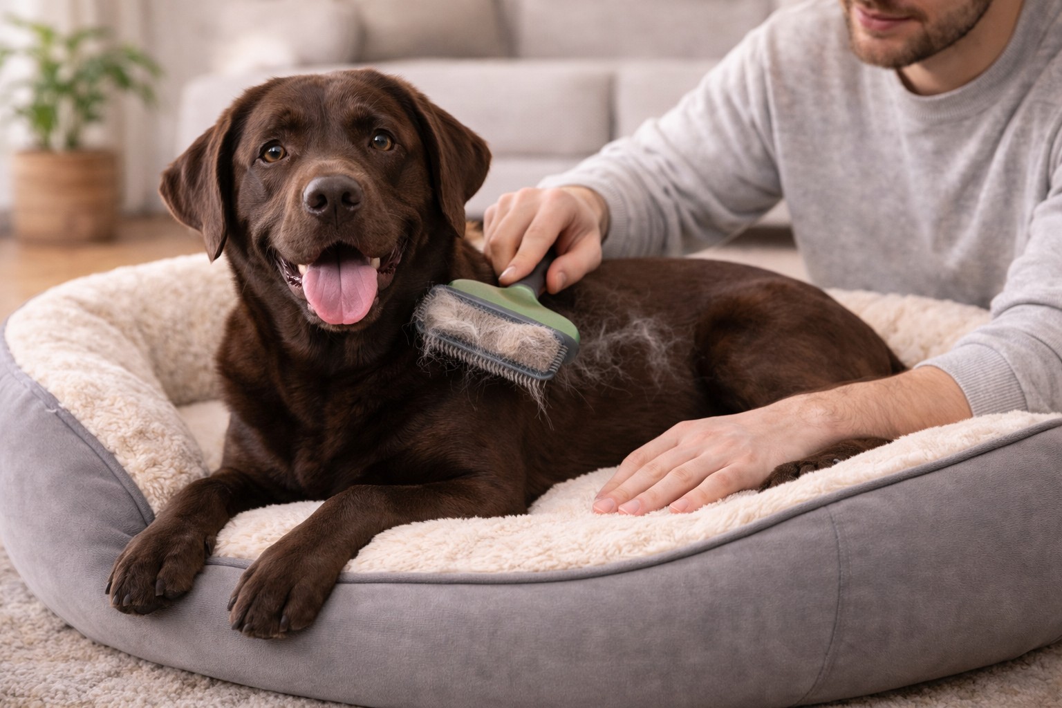 Best dog shedding brush for labs