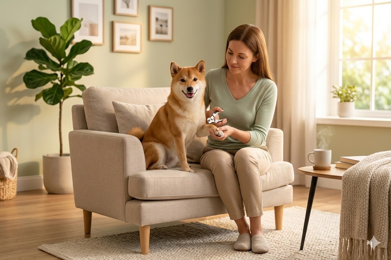 How to trim dog nails