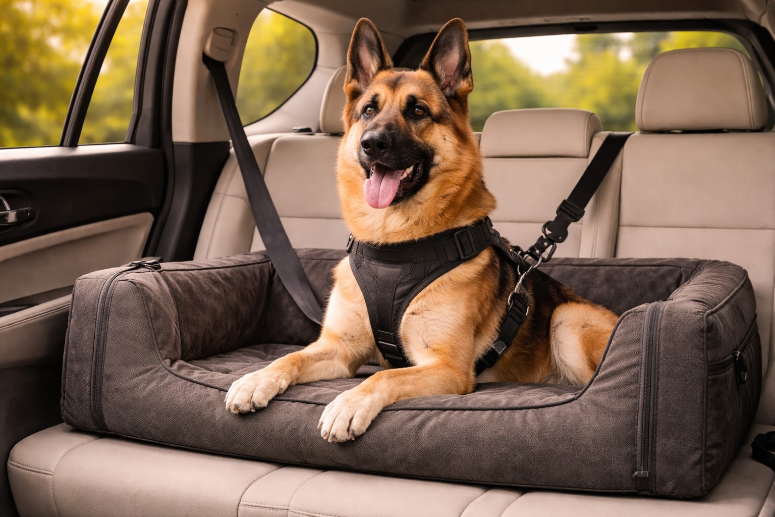 Best dog car harness for large dogs