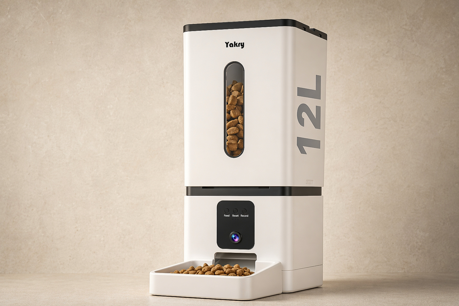 Automatic Dog Feeder Large Breed with Camera