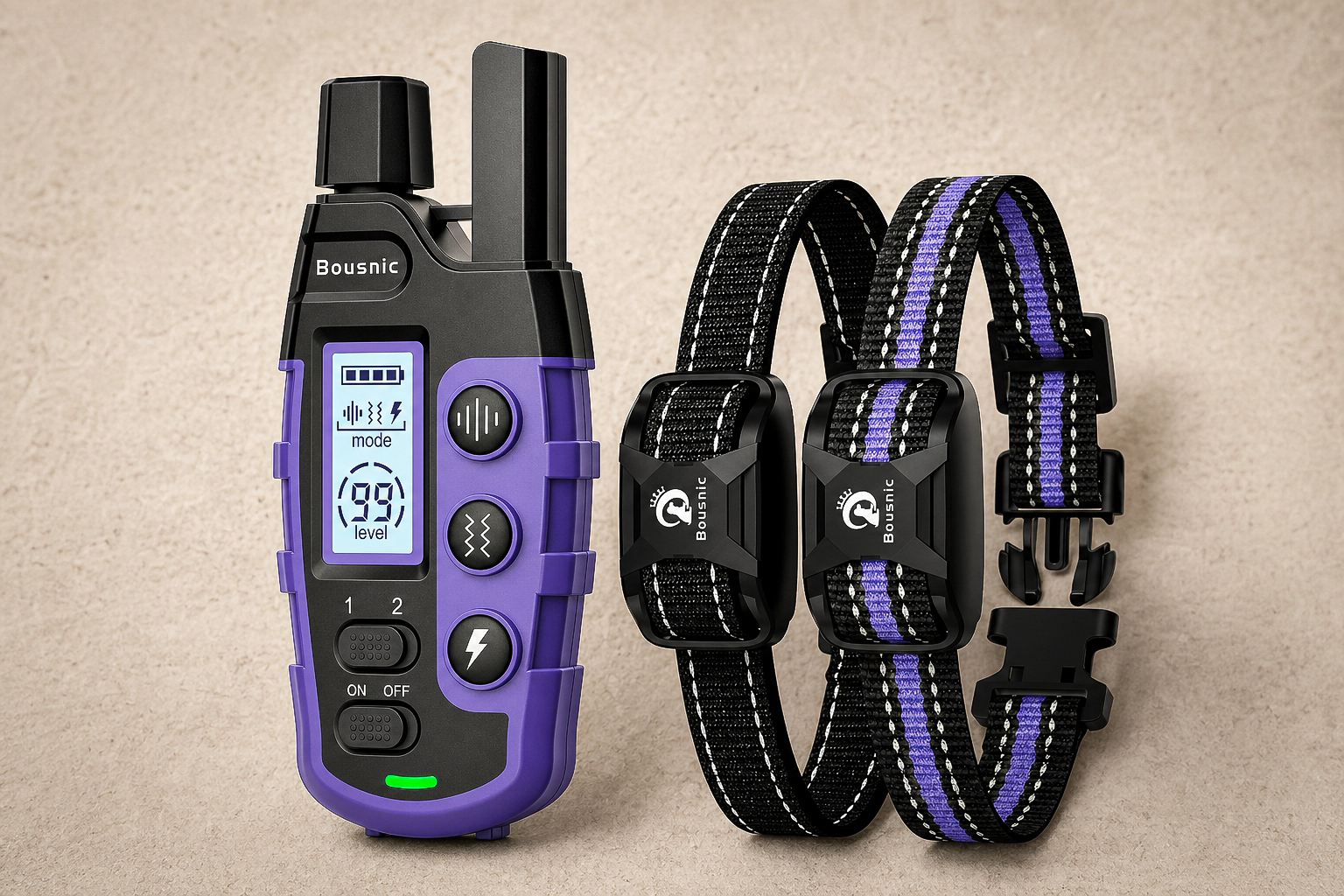 Bousnic Dog Training Collar for Dogs 5-120 lbs
