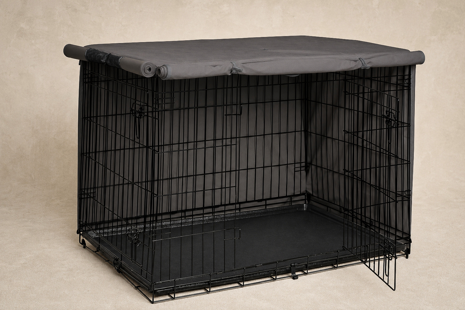 Explore Land Dog Crate Cover
