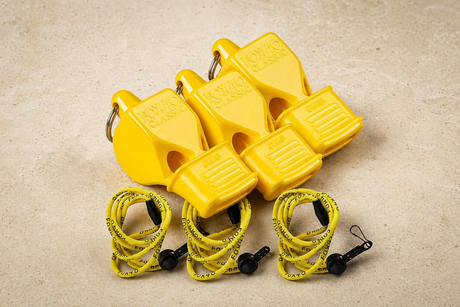 Fox 40 Classic Whistle with Breakaway Lanyard