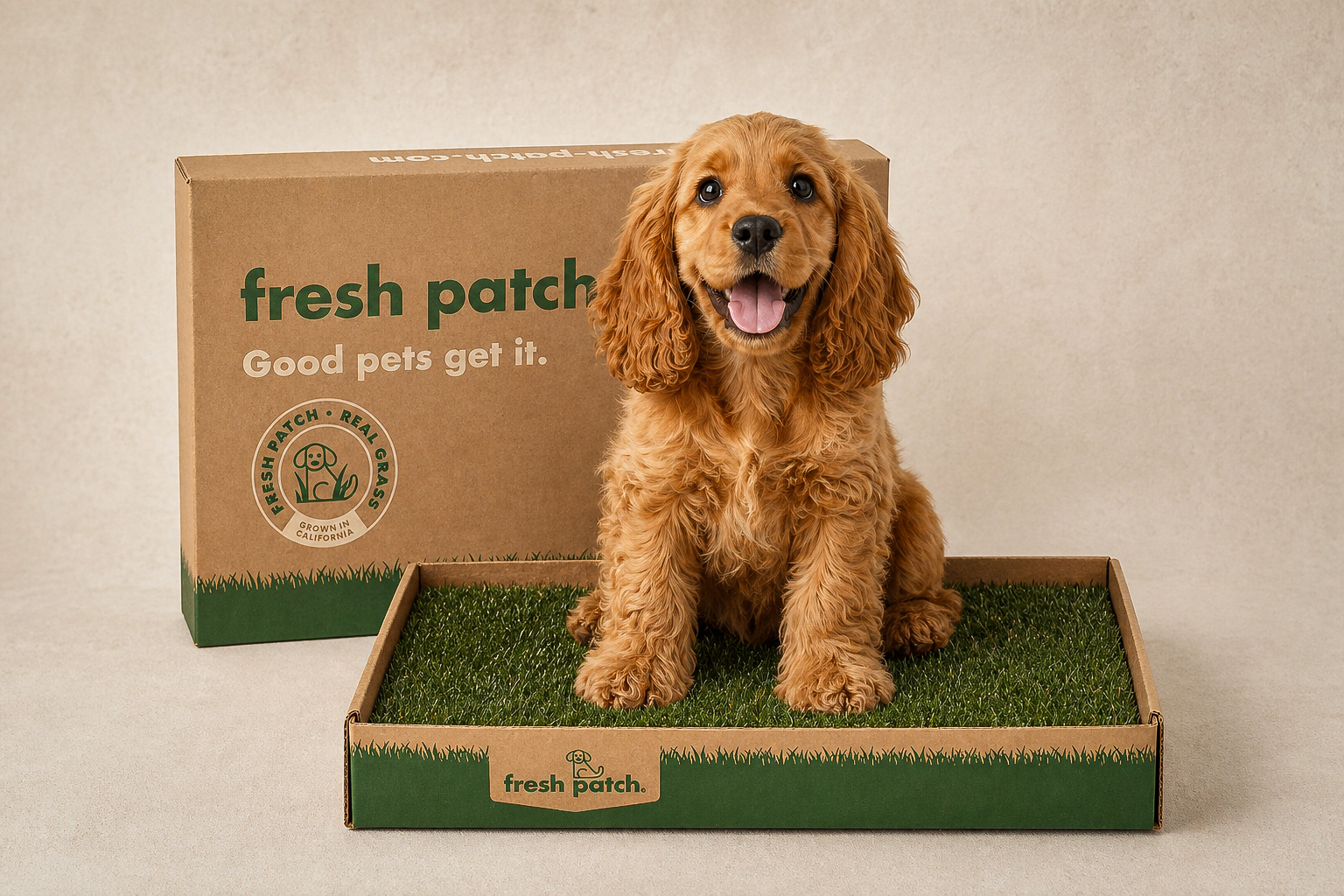 Fresh Patch Real Grass Dog Potty