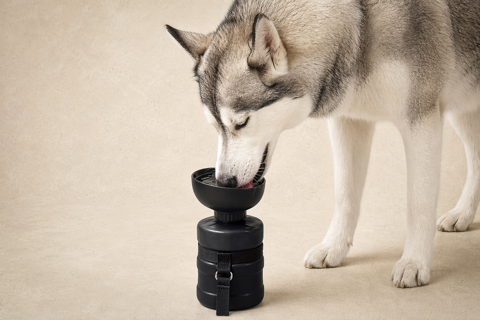 Gorilla Grip Dog Water Bottle