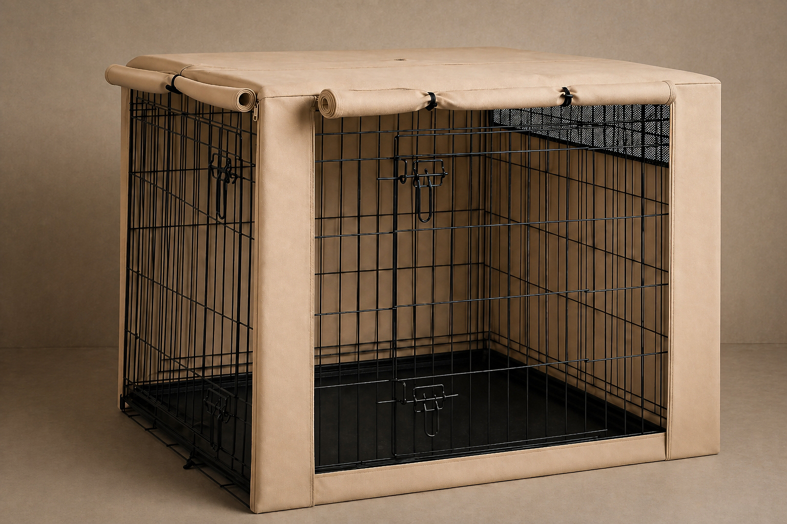 HiCaptain Dog Crate Cover
