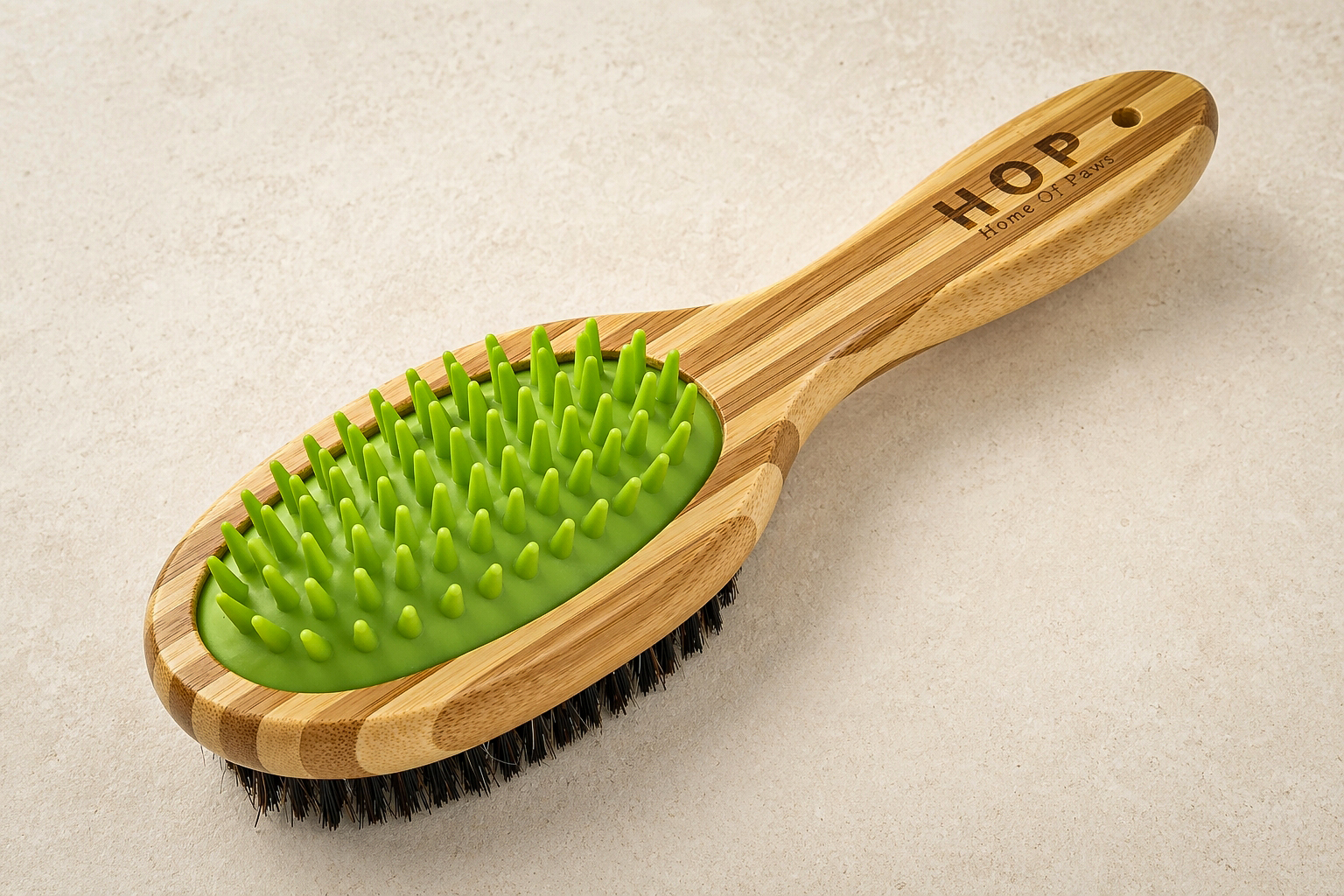 HOP Home of Paws Rubber Bath Brush