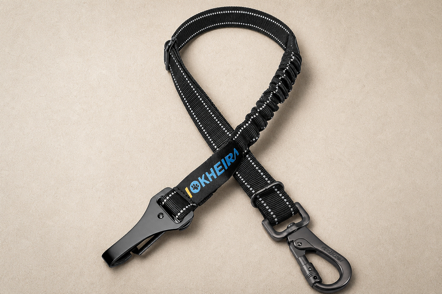 IOKHEIRA Adjustable Dog Seat Belt
