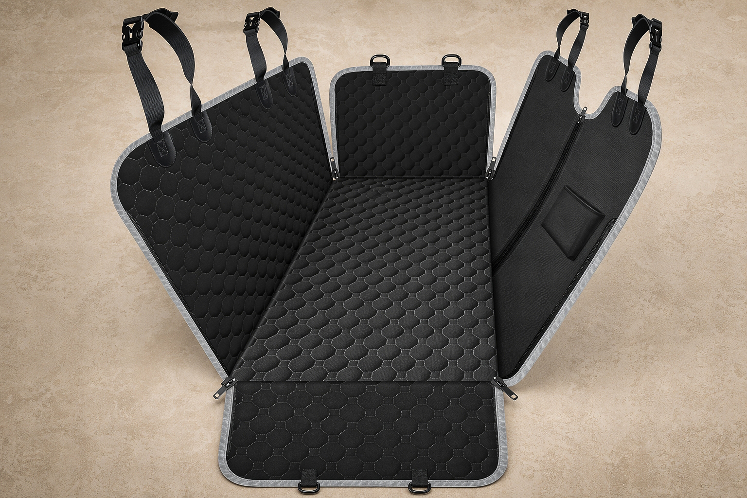 Mancro Dog Car Seat Cover