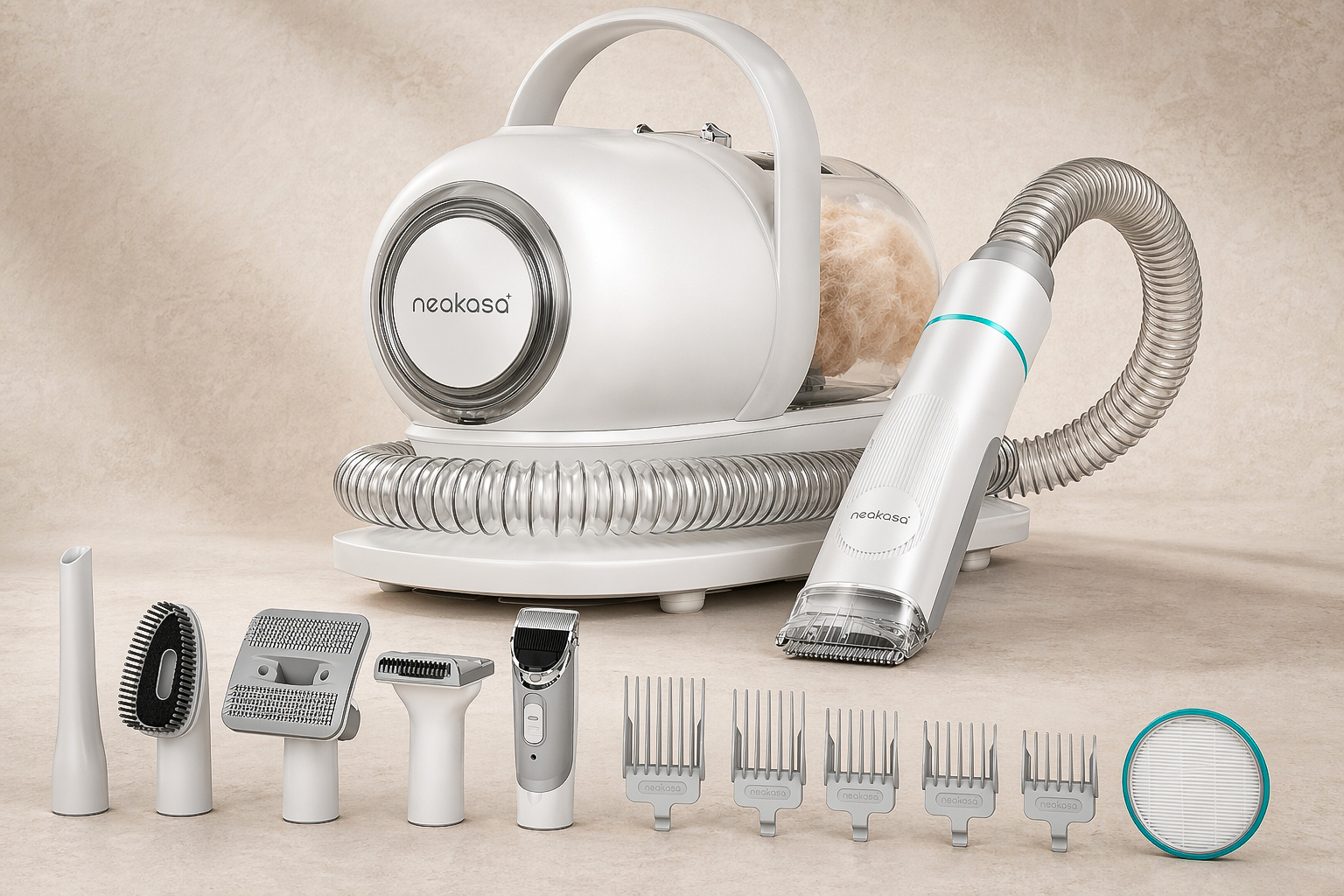 neabot Pet Grooming Kit with Vacuum