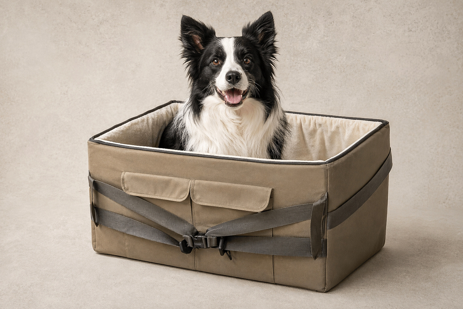 Petsfit Dog Car Seat for Medium Dogs or 2 Small Dogs