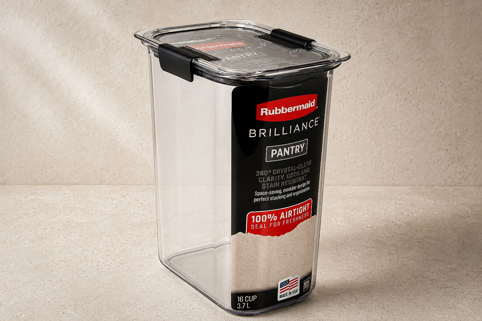Rubbermaid Brilliance Airtight Food Container