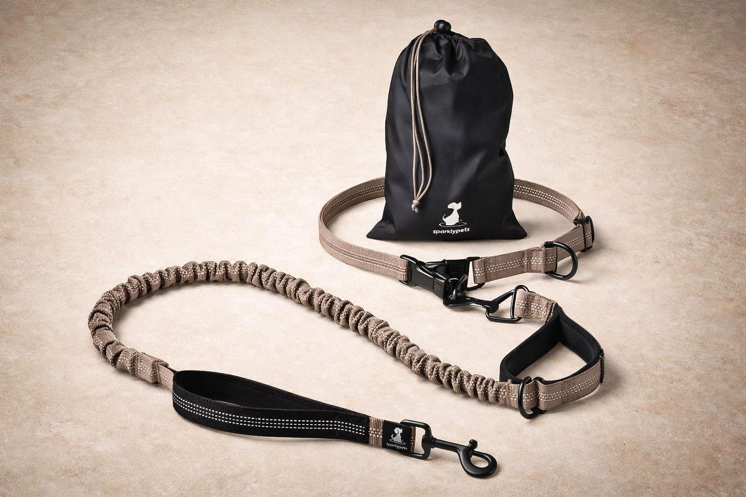 SparklyPets Hands Free Dog Leash