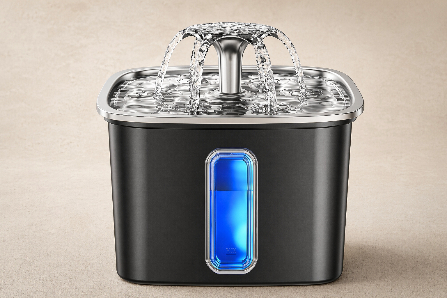 Veken Stainless Steel Pet Fountain