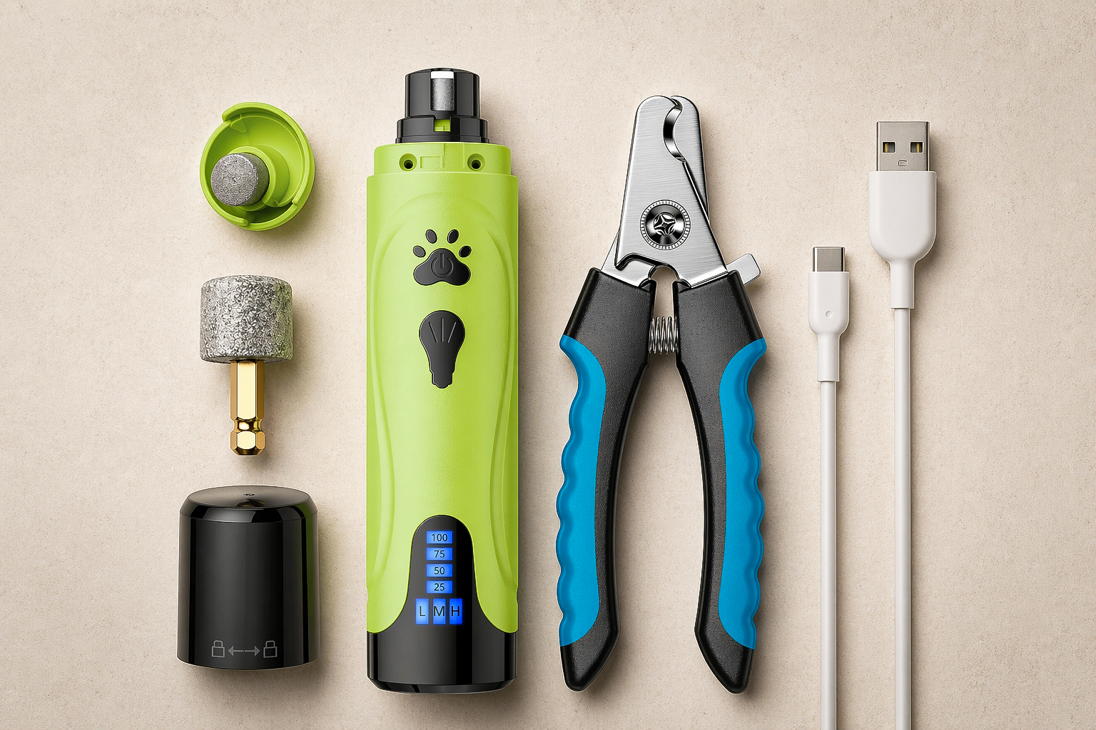YABIFE Dog Nail Grinder Kit